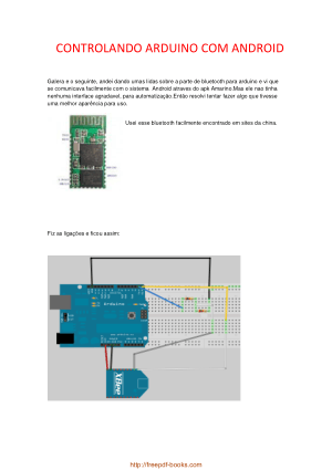 Free Download PDF Books, Arduino Android Bluetooth