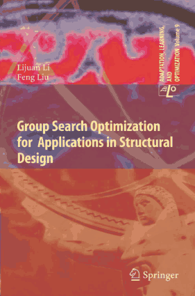 Free Download PDF Books, Group Search Optimization for Applications in Structural Design