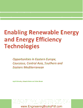 Free Download PDF Books, Enabling Renewable Energy and Energy Efficiency Technologies