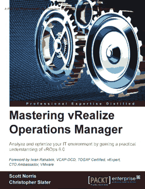 Free Download PDF Books, Mastering vRealize Operations Manager