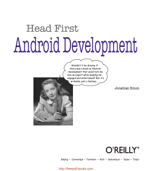Free Download PDF Books, Head First Android Development