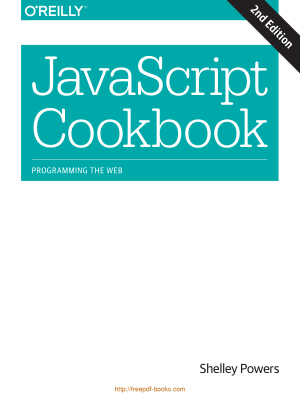 Free Download PDF Books, JavaScript Cookbook 2nd Edition Book
