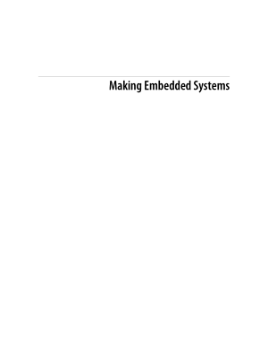 Free Download PDF Books, Making Embedded Systems