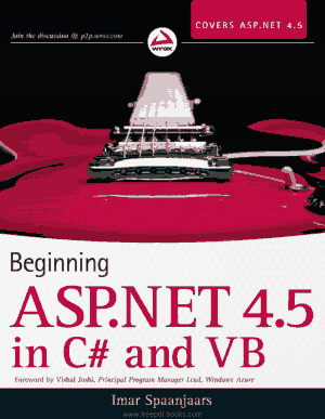 Free Download PDF Books, Beginning ASP.Net In C# And VB