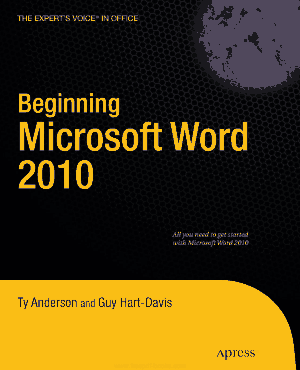 Free Download PDF Books, Beginning Microsoft Word 2010