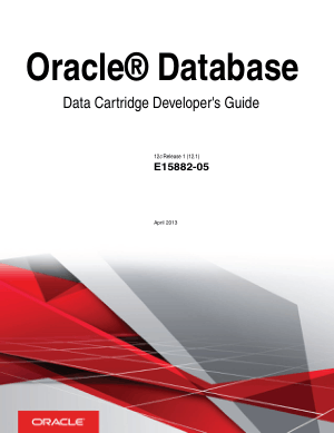Free Download PDF Books, Oracle Database Data Cartridge Developers Guide