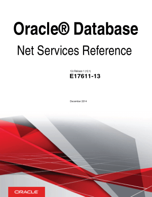 Free Download PDF Books, Oracle Database Net Services Reference