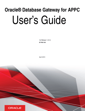Free Download PDF Books, Oracle Database Gateway For Appc User Guide