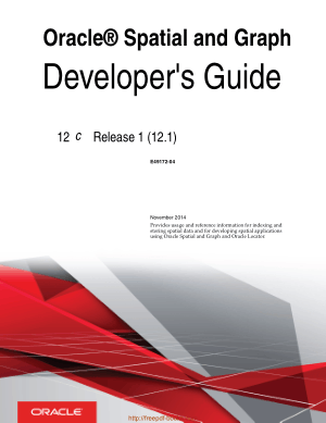 Free Download PDF Books, Oracle Spatial And Graph Developers Guide