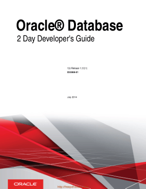 Free Download PDF Books, Oracle Database 2 Day Developers Guide