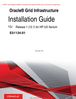 Free Download PDF Books, Oracle Grid Infrastructure Installation Guide For HP UX Itanium