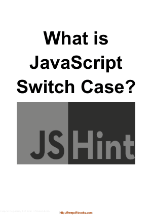 Free Download PDF Books, What Is JavaScript Switch Case