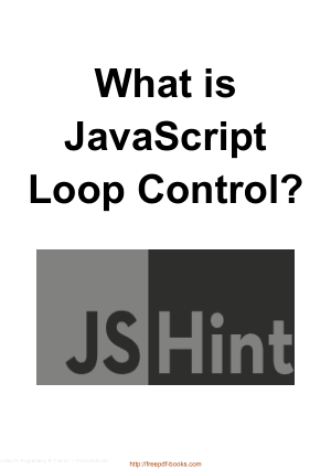 Free Download PDF Books, What Is JavaScript Loop Control