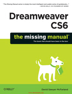 Free Download PDF Books, Dreamweaver CS6 The Missing Manual, Pdf Free Download