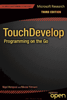Free Download PDF Books, TouchDevelop, 3rd Edition