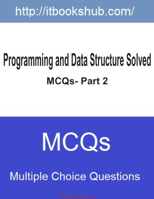 Free Download PDF Books, Programming And Data Structure Solved MCQs Part 2