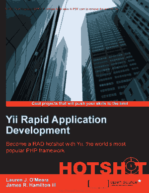 Free Download PDF Books, Yii Rapid Application Development Hotshot