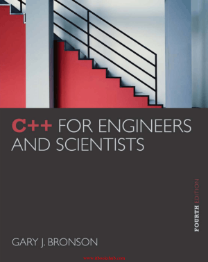 Free Download PDF Books, C++ for Engineers and Scientists 4th Edition – Free PDF Books