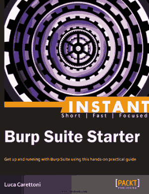 Free Download PDF Books, Burp Suite Starter – Free Pdf Book