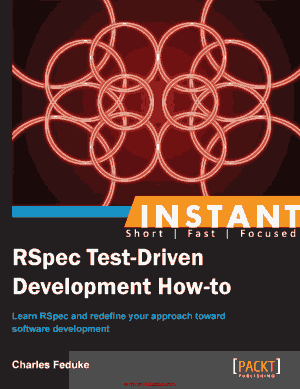 Free Download PDF Books, Instant RSpec Test-Driven Development How-to – Free Pdf Book
