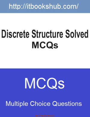 Free Download PDF Books, Discrete Structure Solved Mcqs