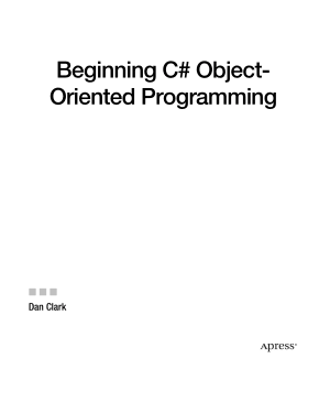 Free Download PDF Books, Beginning C# Object Oriented Programming – FreePdf-Books.com