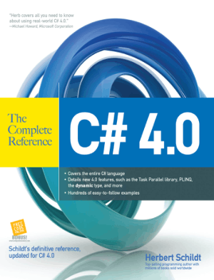 Free Download PDF Books, C# 4.0 The Complete Reference Book  –, Ebooks Free Download Pdf