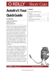 Free Download PDF Books, AutoIt v3 Your Quick Guide, Pdf Free Download