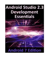 Free Download PDF Books, Android Studio 2.3 Development Essentials