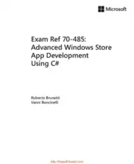 Free Download PDF Books, Advanced Windows Store App Development Using C#, Pdf Free Download