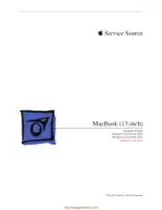 Free Download PDF Books, Apple Laptops Mac Book 13-inch Late 2006 Mid 2007 Service Manual