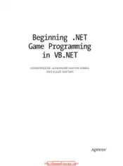 Free Download PDF Books, Beginning .Net Game Programming In VB.Net