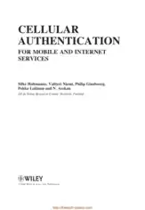 Free Download PDF Books, Cellular Authentication For Mobile And Internet Services Book
