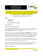 Free Download PDF Books, Personal Injury Letter of Intent Template