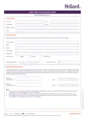Free Download PDF Books, Debit Order Authorisation Form Template