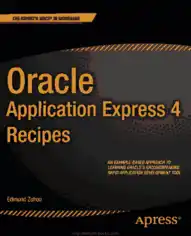 Free Download PDF Books, Oracle Application Express 4 Recipes