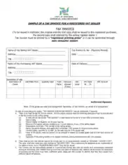 Free Download PDF Books, Legal Tax Invoice Sample Template