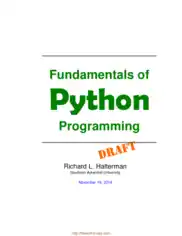 Free Download PDF Books, Fundamentals Of Python Programming