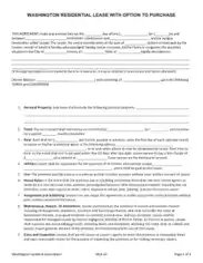 Free Download PDF Books, Washington State Residential Lease Option To Purchase Form Template