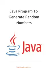 Free Download PDF Books, Java Program To Generate Random Numbers, Java Programming Tutorial Book