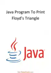 Free Download PDF Books, Java Program To Print Floyd’s Triangle