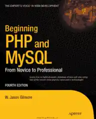 Free Download PDF Books, Beginning PHP And MySQL 4th Edition