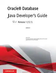 Free Download PDF Books, Oracle Database Java Developers Guide