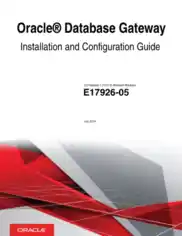 Free Download PDF Books, Oracle Database Gateway Installation And Configuration Guide For Windows