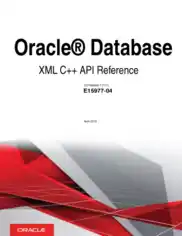 Free Download PDF Books, Oracle Database XML C++ API Reference