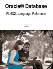 Free Download PDF Books, Oracle Database Pl SQL Language Reference