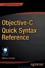 Free Download PDF Books, Objective C Quick Syntax Reference