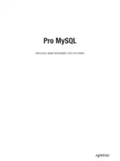 Free Download PDF Books, Pro MySQL