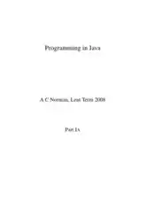 Free Download PDF Books, Programming In Java