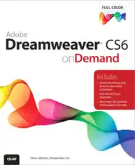 Free Download PDF Books, Adobe Dreamweaver CS6 on Demand, Pdf Free Download